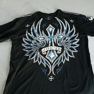 Men's affliction shirt